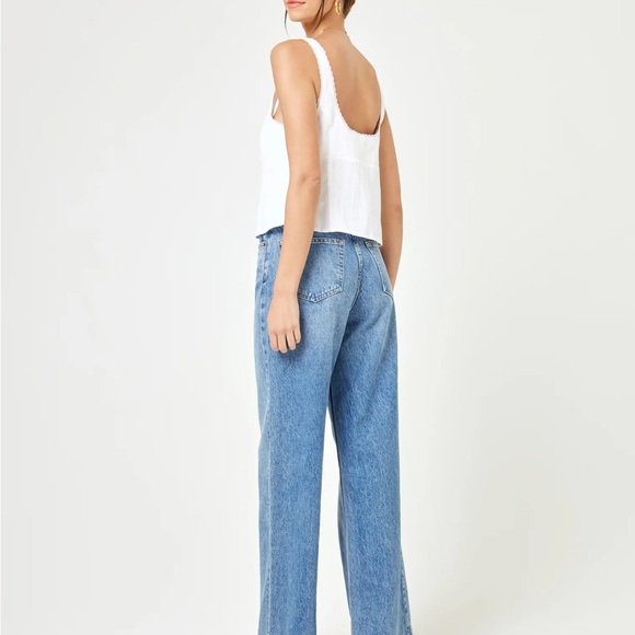 L*Space Cream Rosa Top - Picture 2 of 5